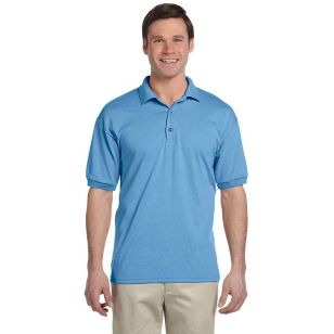 Gildan 50/50 Adult Jersey Polo - Dark/Color - Blue, Carolina