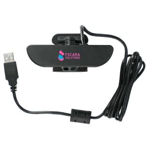 1080P HD Webcam with Microphone - Black