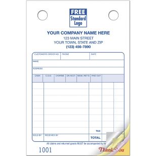 Multi-Purpose Classic Register Forms, Small Format 2-Part