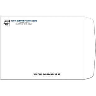 White Mailing Envelope