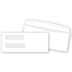 Double Window Confidential Envelope Not Imprinted