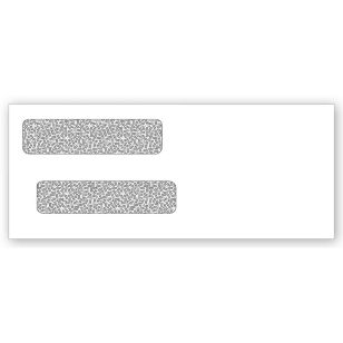 Double Window Envelope 8 5/8 x 3 5/8 Not Imprinted