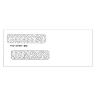 Double Window Confidential Envelopes 8 5/8 X 3 5/8