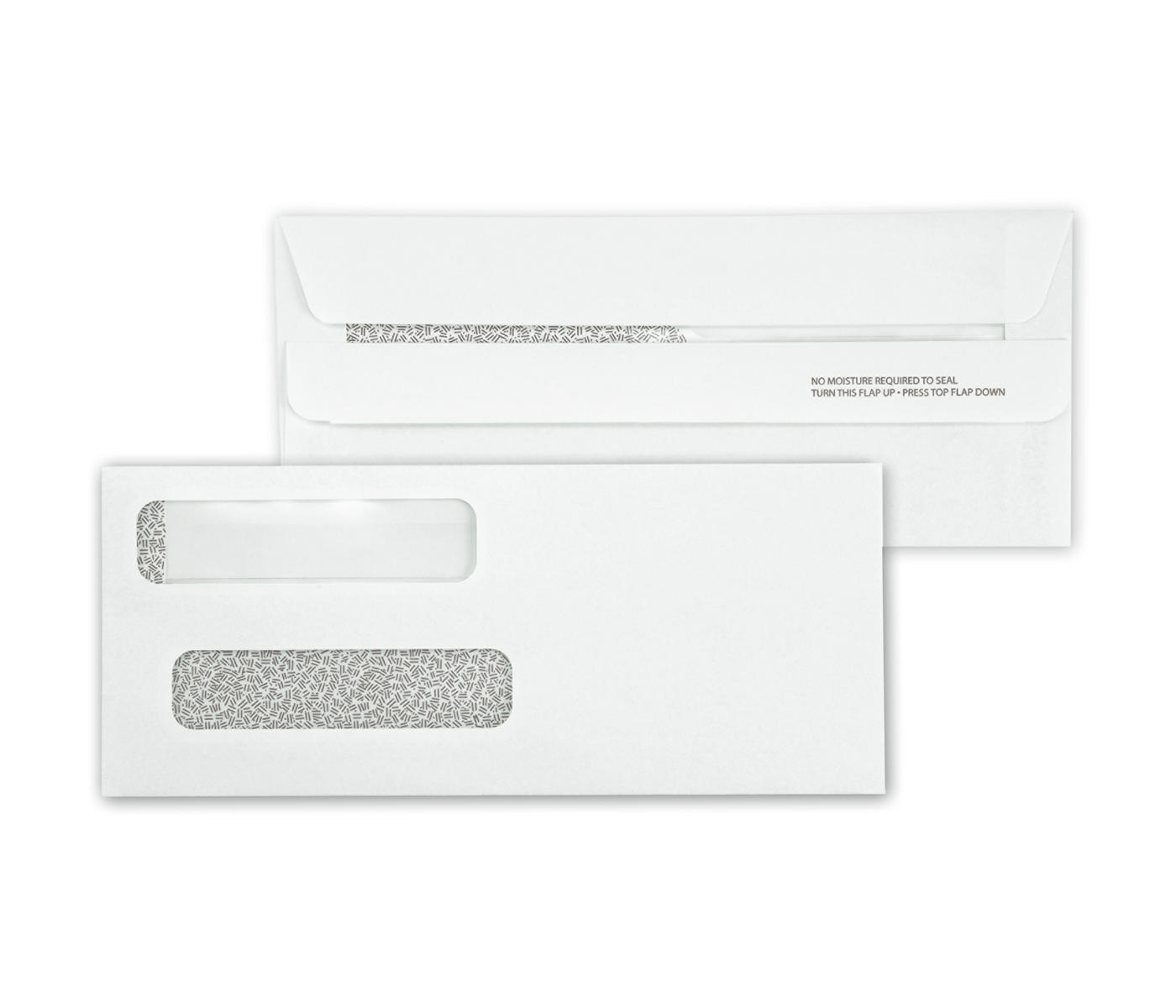 Check Envelopes, Double Window, Self Seal Not Imprinted