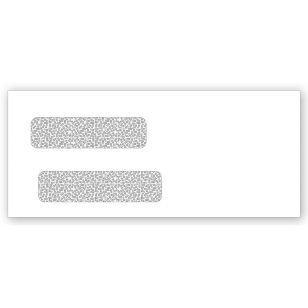 Double Window Confidential Self Seal Envelope Not Imprinted