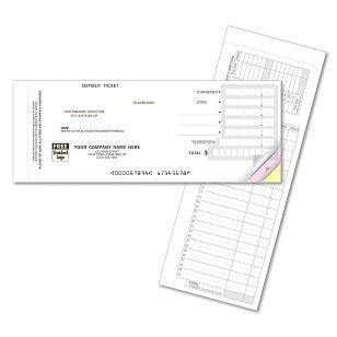 Booked Deposit Tickets - Quick Entry Format 1-Part