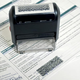 Privacy Stamp - Self-Inking