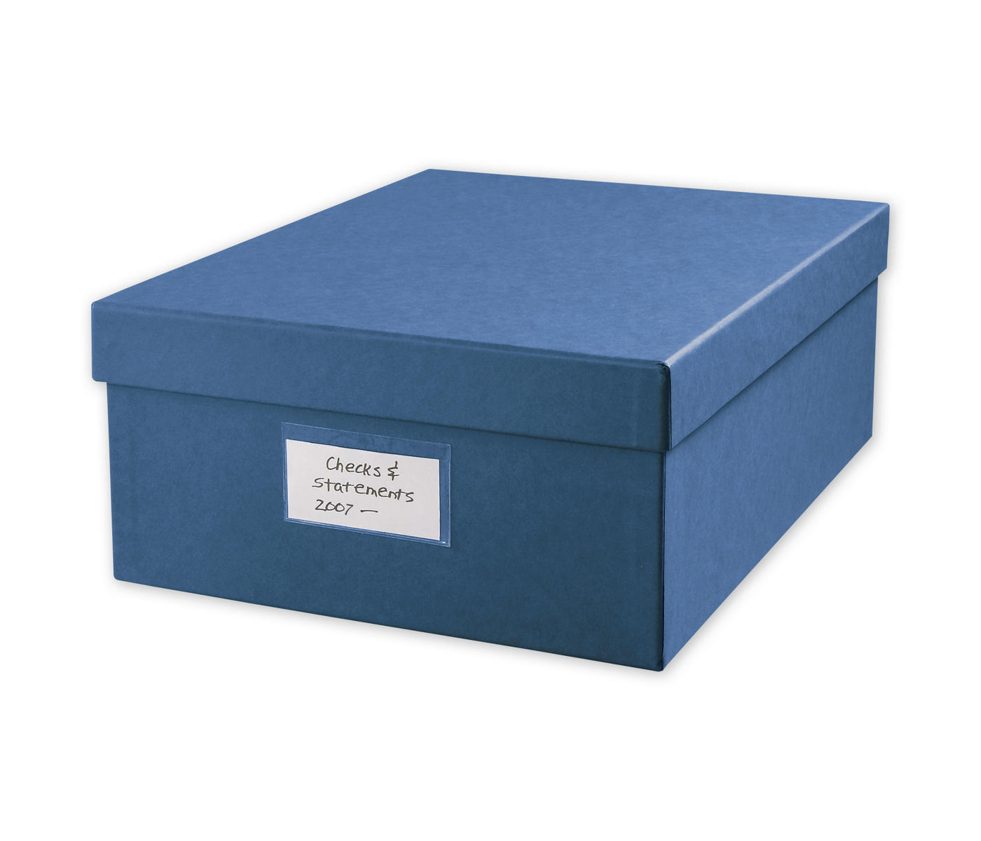 Large 12 x 9 3/4" Cancelled Check Storage Box