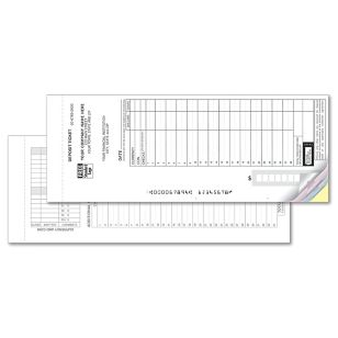 Loose Deposit Tickets Sets - Maximum Entry Format 2-Part