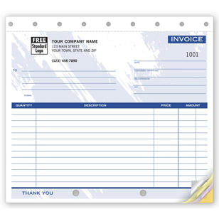 Invoices - Small Lined 2-Part