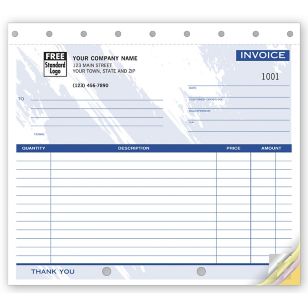 Invoices - Small Lined 2-Part