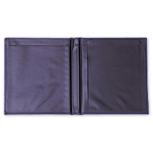 3-On-A-Page Secretary Checkminder Cover - Black