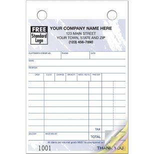 Multi-Purpose Color Register Forms, Small Format 2-Part