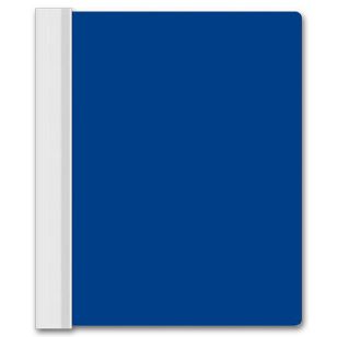 Folding Bookkeeper w/Locking Bar - Blue