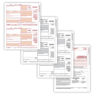 1099 NEC Laser Form Packaged Set 3PT (50 EMP)