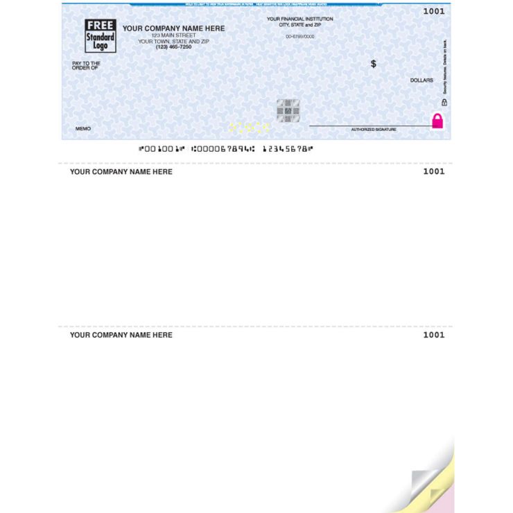 Top Laser business checks - Security 1-Part
