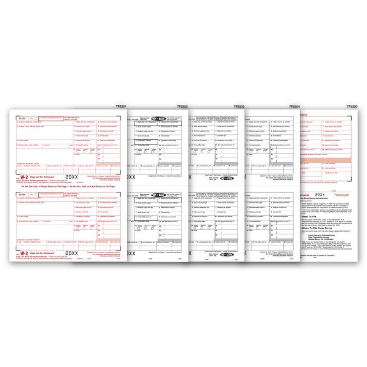 Laser W-2 Set, 6-part