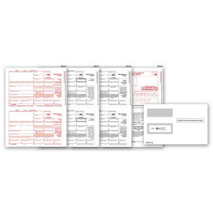 2022 Laser 1099-MISC Income Set & Envelope Kit, 4-part