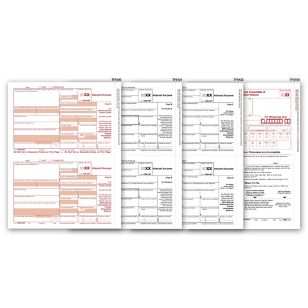 Laser 1099-INT Income Set, 4-part