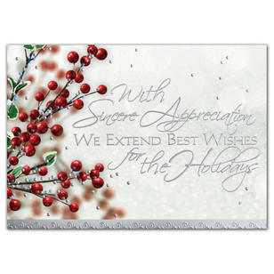 Berries & Wishes Holiday Cards
