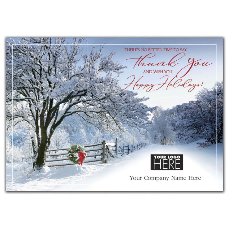 Appreciation Lane Logo Cards - White