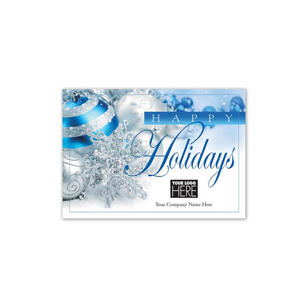 Wonder & Delight Holiday Logo Cards - White