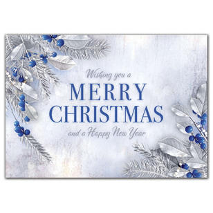 Cool Yule Christmas Cards - White