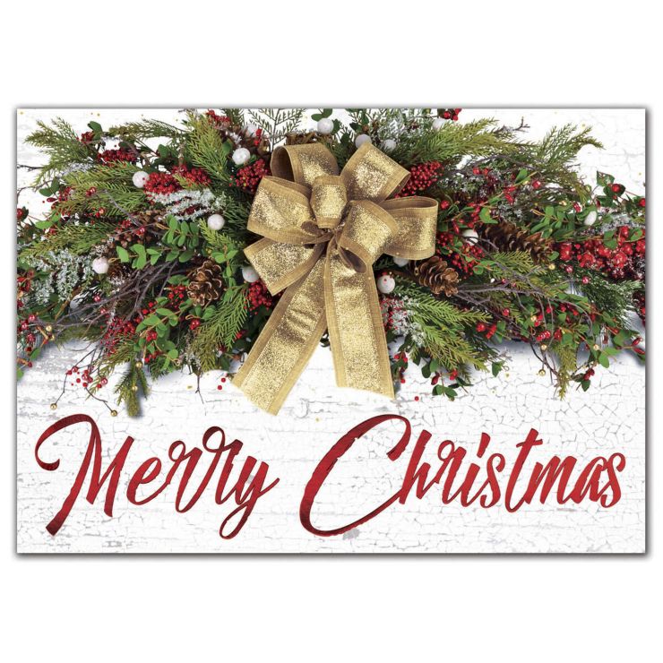 Christmas Joy Christmas Cards - White