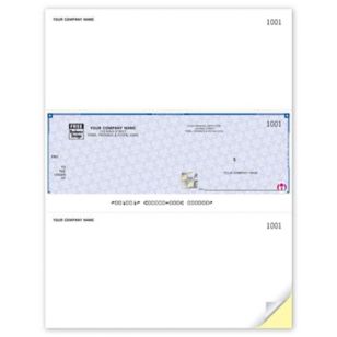 High Security Laser Middle Cheque