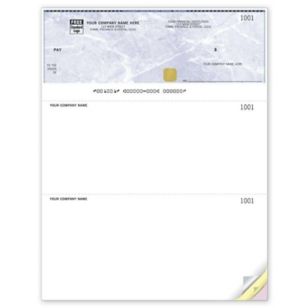 Security Laser Top Cheque