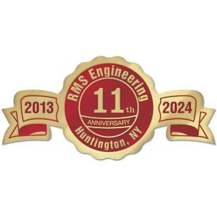 Anniversary Seal - 2 1/2 x 1 1/4