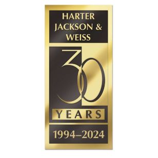 Anniversary Seal - 1 1/8 x 2 7/16