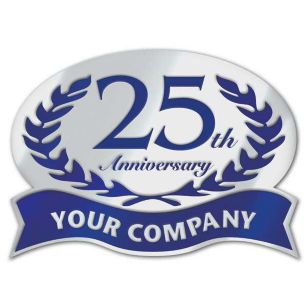 Anniversary Seal - 2 1/4 x 1 5/8