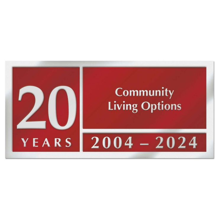 Anniversary Seal - 2 1/2" x 1 3/16" - Bronze