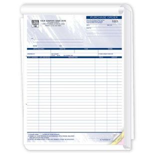 Large Purchase Order Book - 8 1/2 X 11
