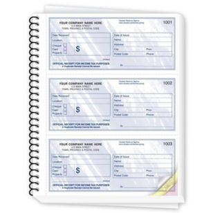Non Profit Receipt Book - 6 1/4 x 8 1/2" - 2 Part