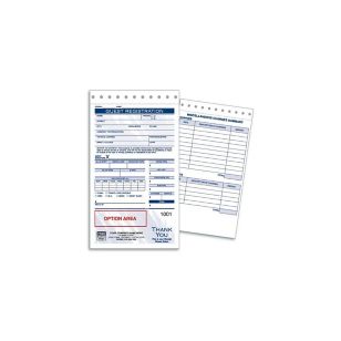 Guest Registration Form - 4 1/4 X 7