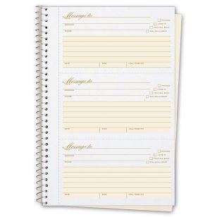 Phone Message Book