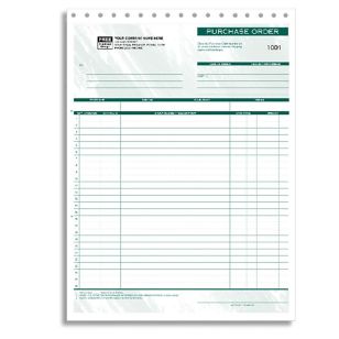 Purchase Orders, Classic Design, Large Format - 2 Part