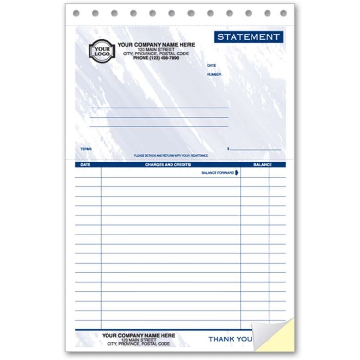 Classic Design Carbon Lined Statements