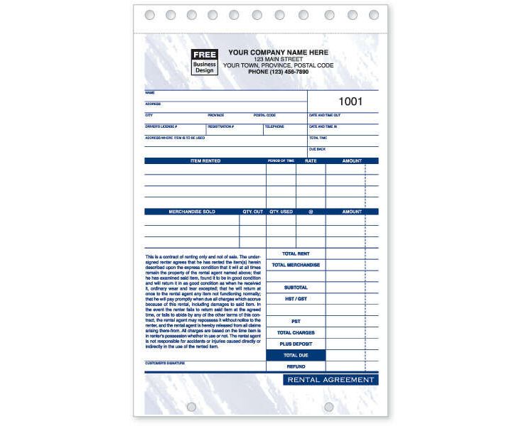 Rental Agreements With Carbons