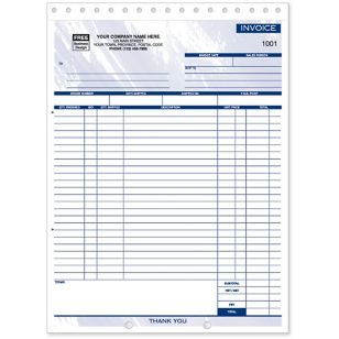 Classic, Large Shipping Invoices