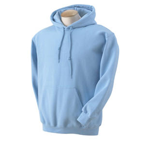Gildan Adult Heavy Blend™ 8 oz., 50/50 Hooded Sweatshirt - Dark/Color - Blue, Light