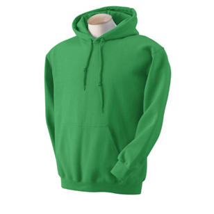 Gildan Adult Heavy Blend™ 8 oz., 50/50 Hooded Sweatshirt - Dark/Color - Green, Irish