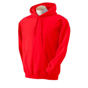Gildan Adult Heavy Blend™ 8 oz., 50/50 Hooded Sweatshirt - Dark/Color - Orange, Safety