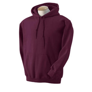 Gildan Adult Heavy Blend™ 8 oz., 50/50 Hooded Sweatshirt - Dark/Color - Maroon
