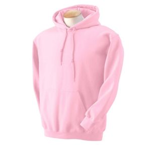 Gildan Adult Heavy Blend™ 8 oz., 50/50 Hooded Sweatshirt - Dark/Color - Pink, Light