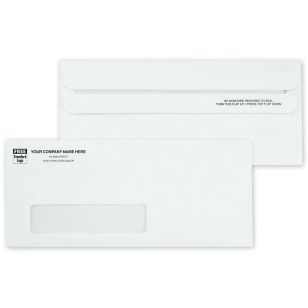 #10 Single Window Envelope, Self Seal 2 Flaps