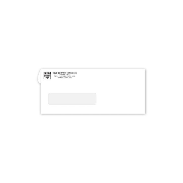 #8 Window Envelope - Single Window - Confidential