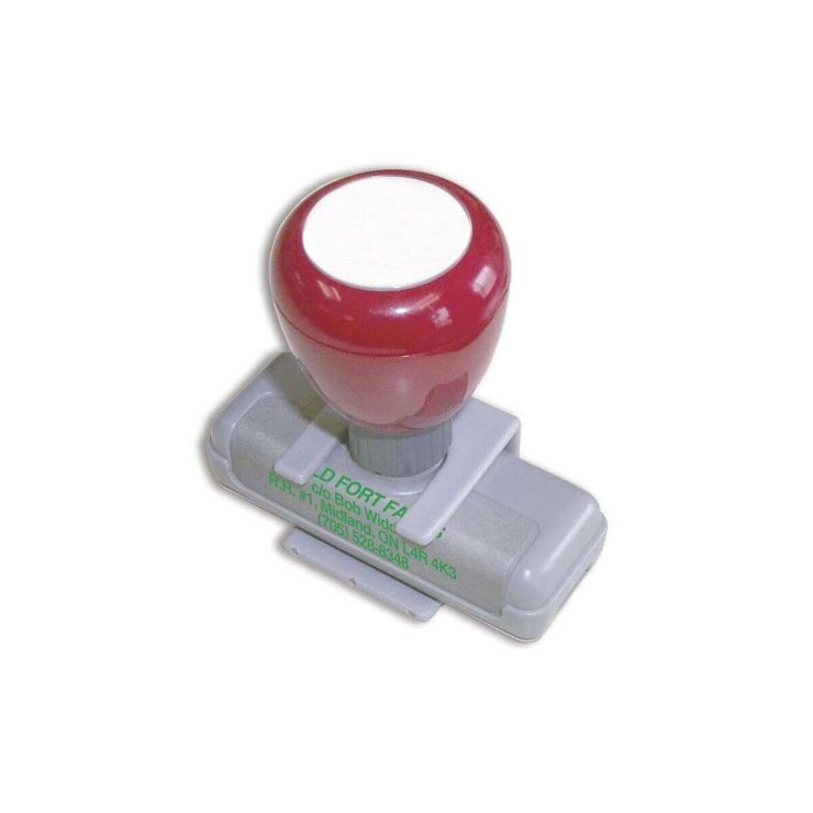 Rubber Stamp - Custom - Pre-Inked - Large